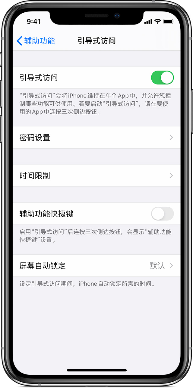 滦南苹果手机维修分享如何在 iPhone 上退出引导式访问 