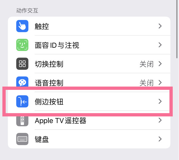 滦南苹果14维修店分享iPhone14 Plus侧键双击下载功能关闭方法 